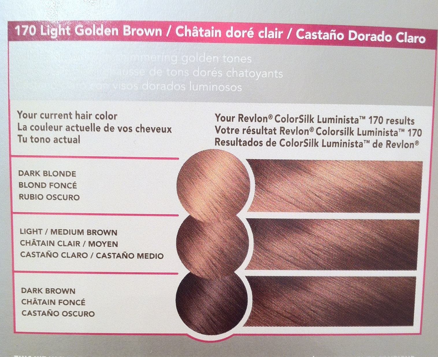 Colorsilk Luminista Color Chart